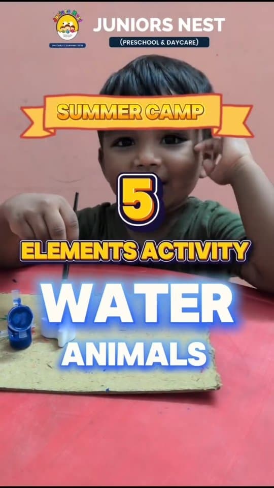 World of Water Animals 🐠🌊 - Juniors Nest Padur Instagram Reel Video