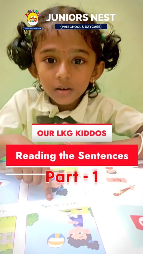 Little Readers in the Making 📖 - Juniors Nest Padur Instagram Reel Video