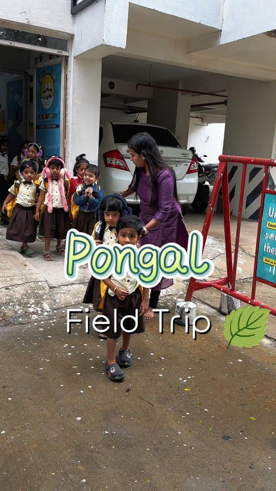 ✨ Pongal Field Trip & Farming 🌱 - Juniors Nest Padur Instagram Reel Video