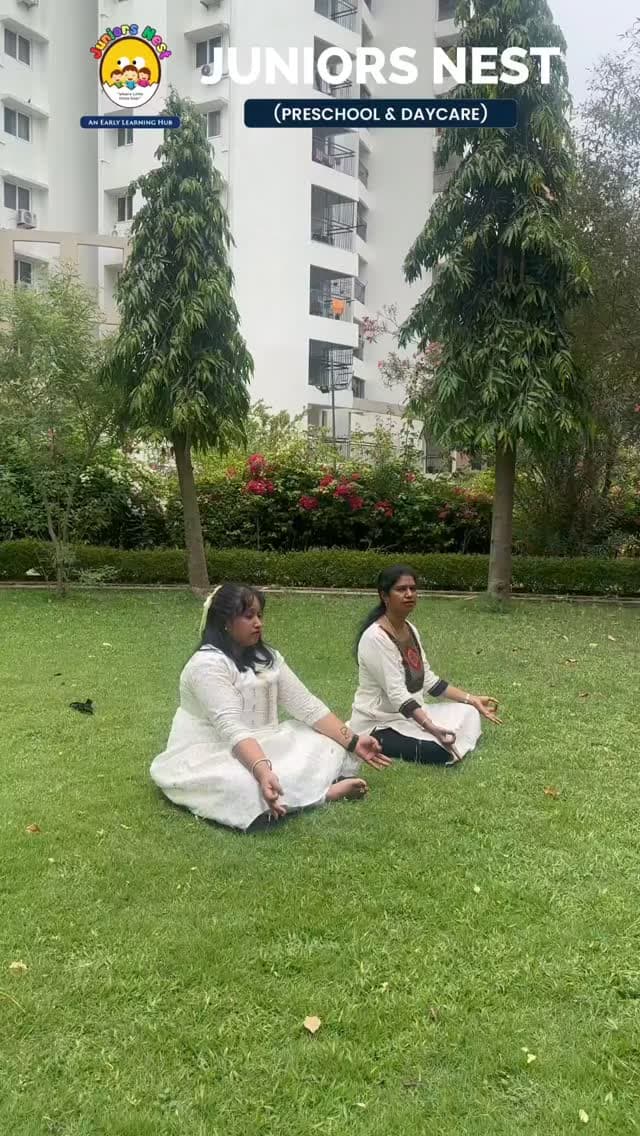 International Yoga Day 🧘♀️💚 - Juniors Nest Padur Instagram Reel Video