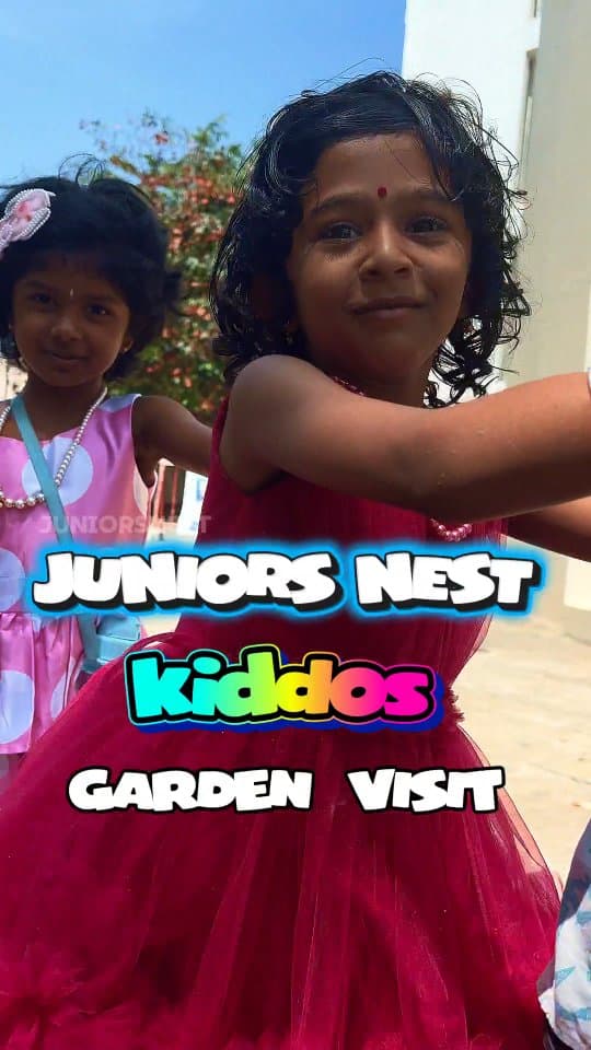 Garden Visit & Nature Discovery 🌿 - Juniors Nest Padur Instagram Reel Video